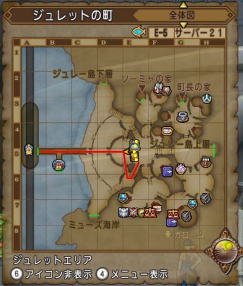 ジュレットマップ