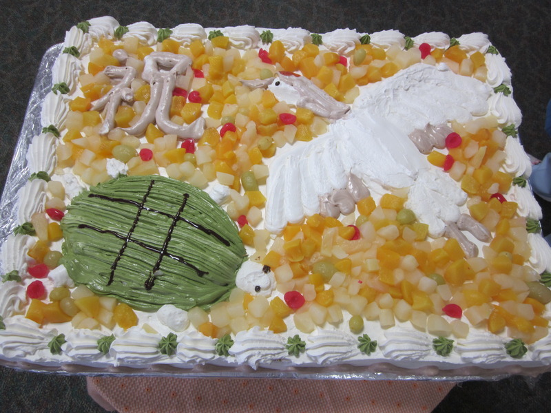 手作りケーキ