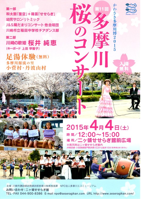 150404第11回多摩川桜のコンサート