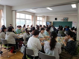 土合小20181012給食試食会4