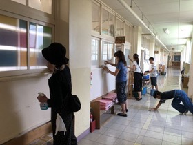 田島小201800723学期末清掃1