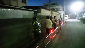 土合小20170217夜間パト1