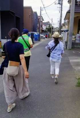 土合小20180728パトロール