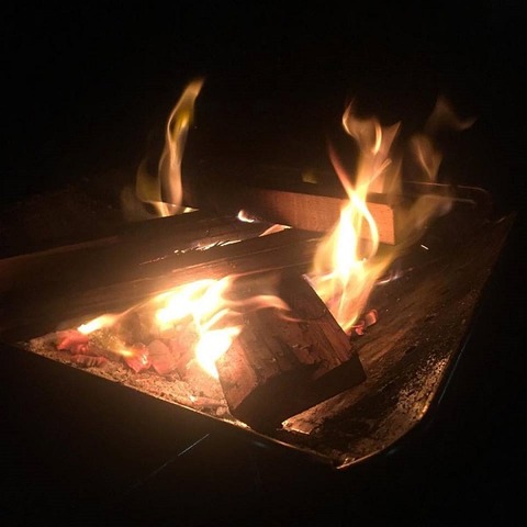 焚き火