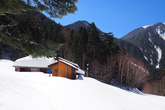 4月 残雪期 仙丈ヶ岳 ラッセル 敗退