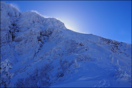 2017年1月31日 赤岳 厳冬期 冬季