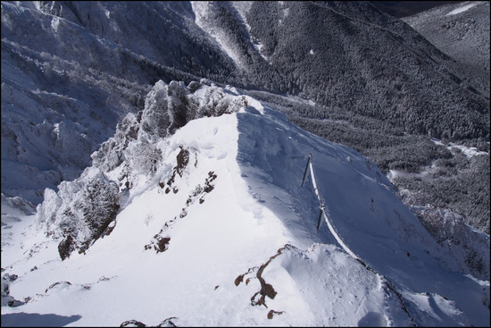 2017年1月31日 八ヶ岳 赤岳 厳冬期 冬季