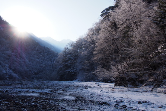 4月 残雪期 仙丈ヶ岳 ラッセル 敗退