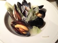 蒸しムール貝ワイン