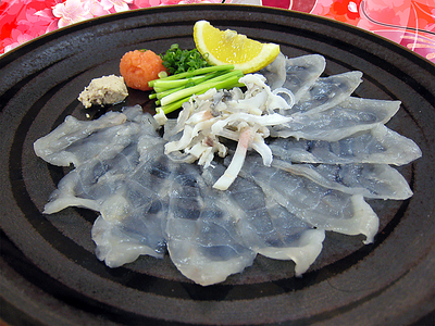 河豚刺し2