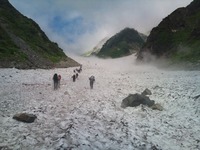 大雪渓1