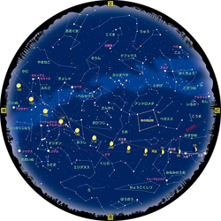 12月の星空