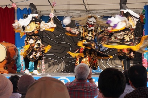 芸北神楽 「土蜘蛛」上中調子神楽団 : 仮面の祝祭~神楽・獅子舞 芸北神楽 「土蜘蛛」上中調子神楽団 : 仮面の祝祭~神楽・獅子舞