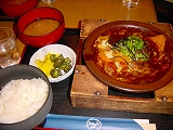 味噌カツ鍋膳