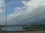 青空と黒雲