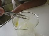 溶かしてみる