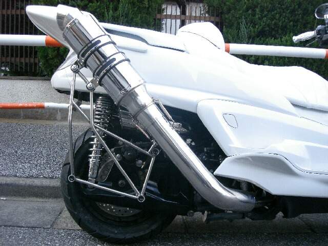 マジェスティc かち上げマフラー sg03j マジェスティc カチ上げマフラー - メルカリ