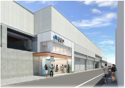 都島駅(仮称:JR西日本公式ホームページより)