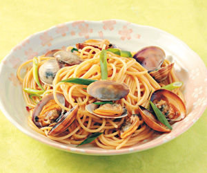 あさりのパスタ