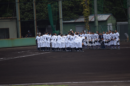 試合前