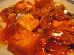豆腐の炒め物