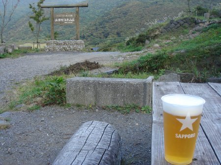 風呂あがりのビール