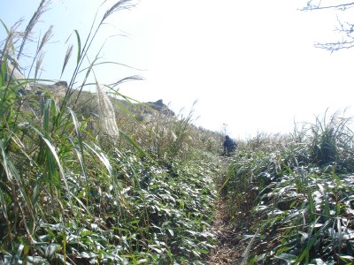 山頂へ
