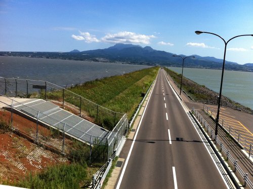 10諫早堤防道路