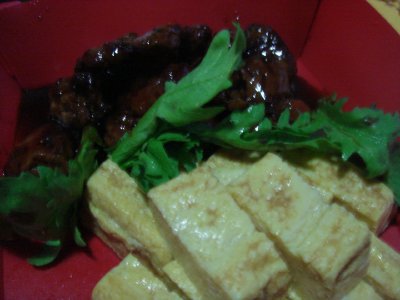 角煮と厚焼き卵