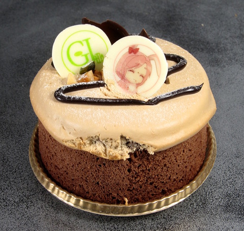 GJ部 チョコシフォンケーキ