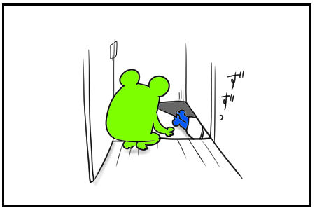 6 床が抜けた 5