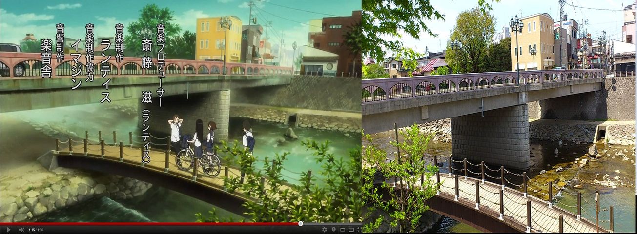 川の橋