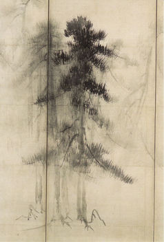 松林図屏風