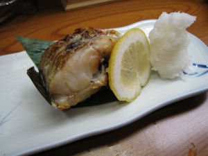 タラ塩焼き