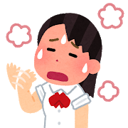 sick_atsui_school_girl