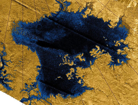 土星の衛星『タイタン』に存在するメタンの海