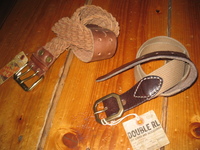RRL / LEATHER BELT