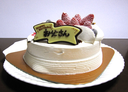 誕生日ケーキ