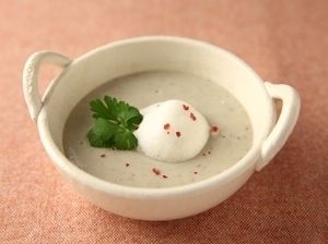 里芋のポタージュ完成