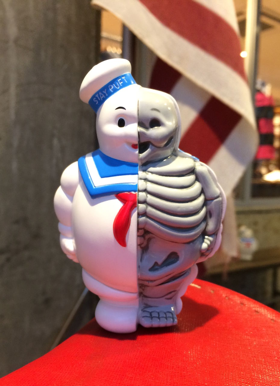 New Secret Base Marshmallow Man 1//4 X-Ray Full Color Black Ghostbusters Japan