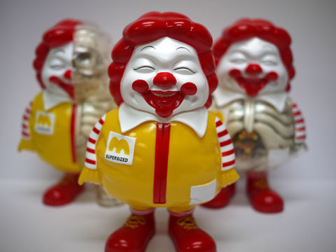 Ron English SUPER SIZE ME : SECRETBASE BLOG