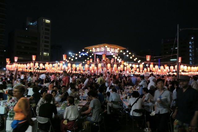 築地本願寺盆踊り (9)