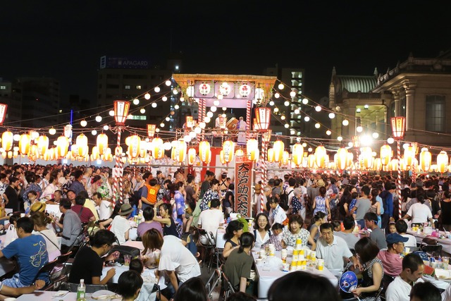 築地本願寺盆踊り (4)