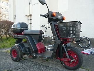 ジャイロXリアボックス仕様