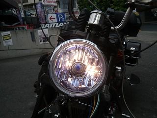 H4バルブへ交換