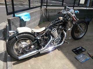 マフラー取り付け2