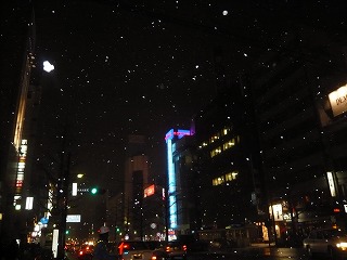 雪と仙台