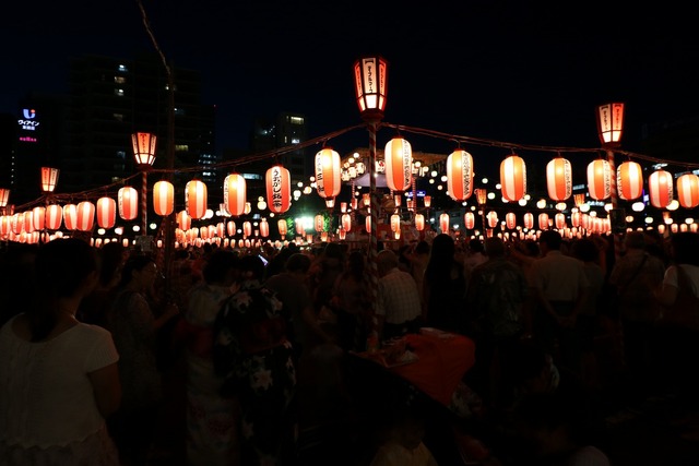 築地本願寺盆踊り (3)