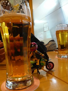 伊達の牛タンでビール