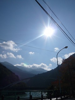 奥多摩の空